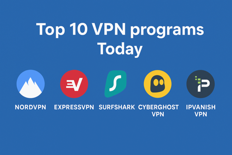 Top 10 VPN programs in September 2026 and their price comparison
